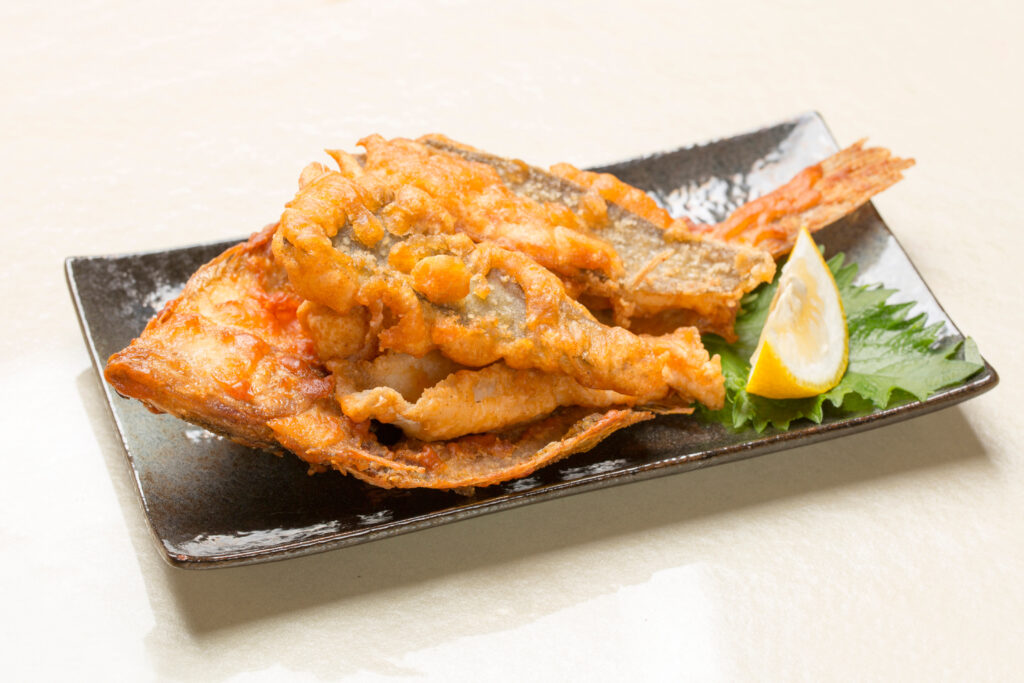 柳ガレイ唐揚げ
