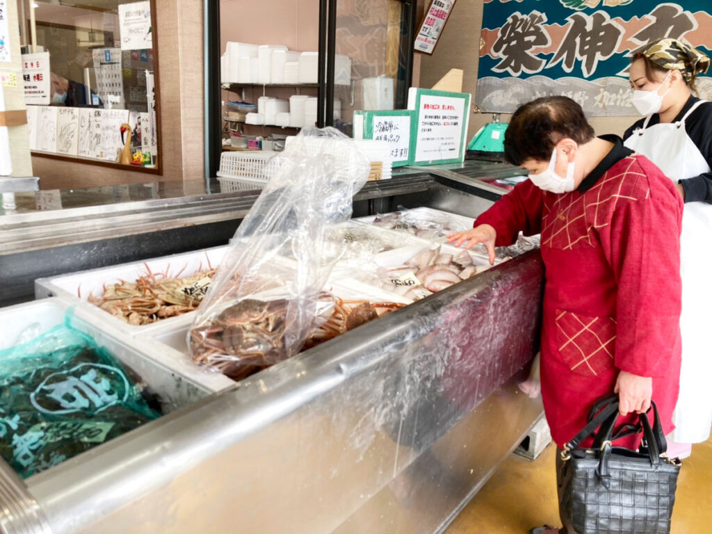 村上市岩船港直売所/鮮魚/道の駅/お土産/お刺身