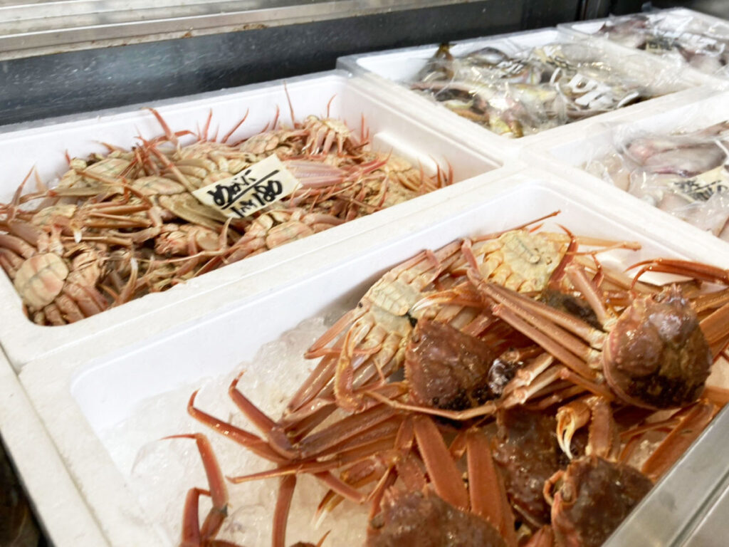 村上市岩船港直売所/鮮魚/道の駅/お土産/お刺身