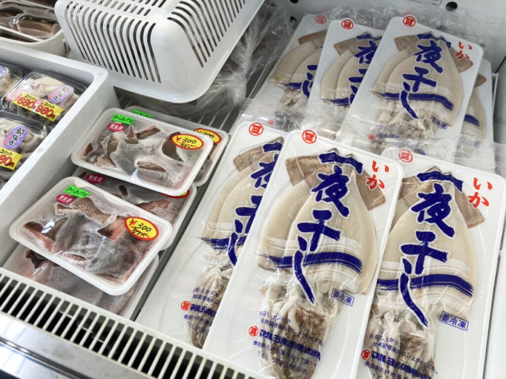 村上市岩船港直売所/鮮魚/道の駅/お土産/お刺身