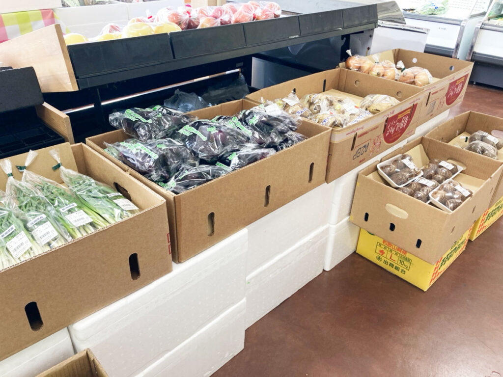村上市岩船港直売所/野菜/道の駅/お土産