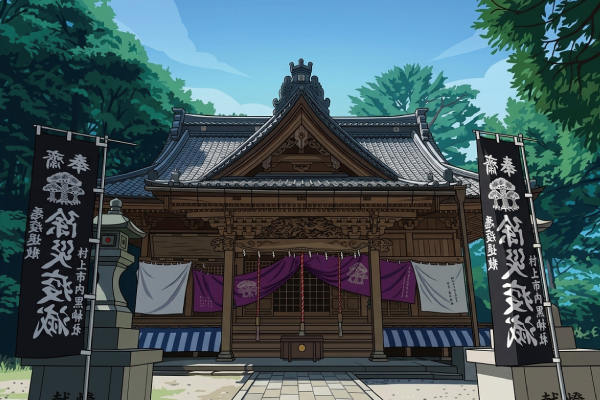 村上市西奈彌羽黒神社