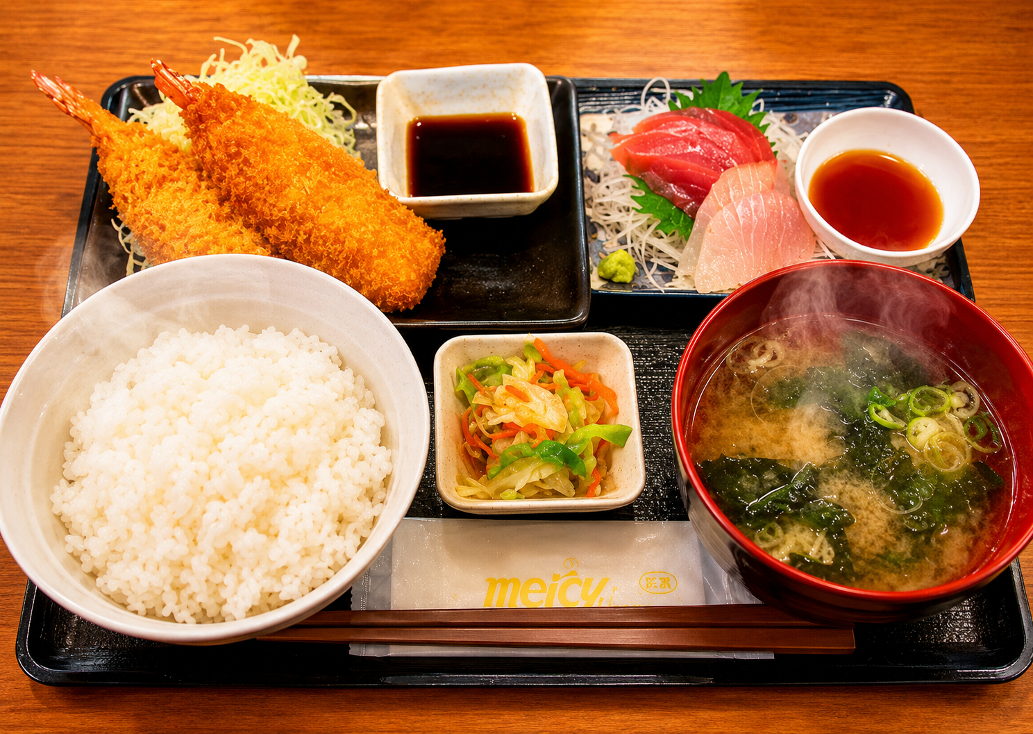 フライ・刺身定食